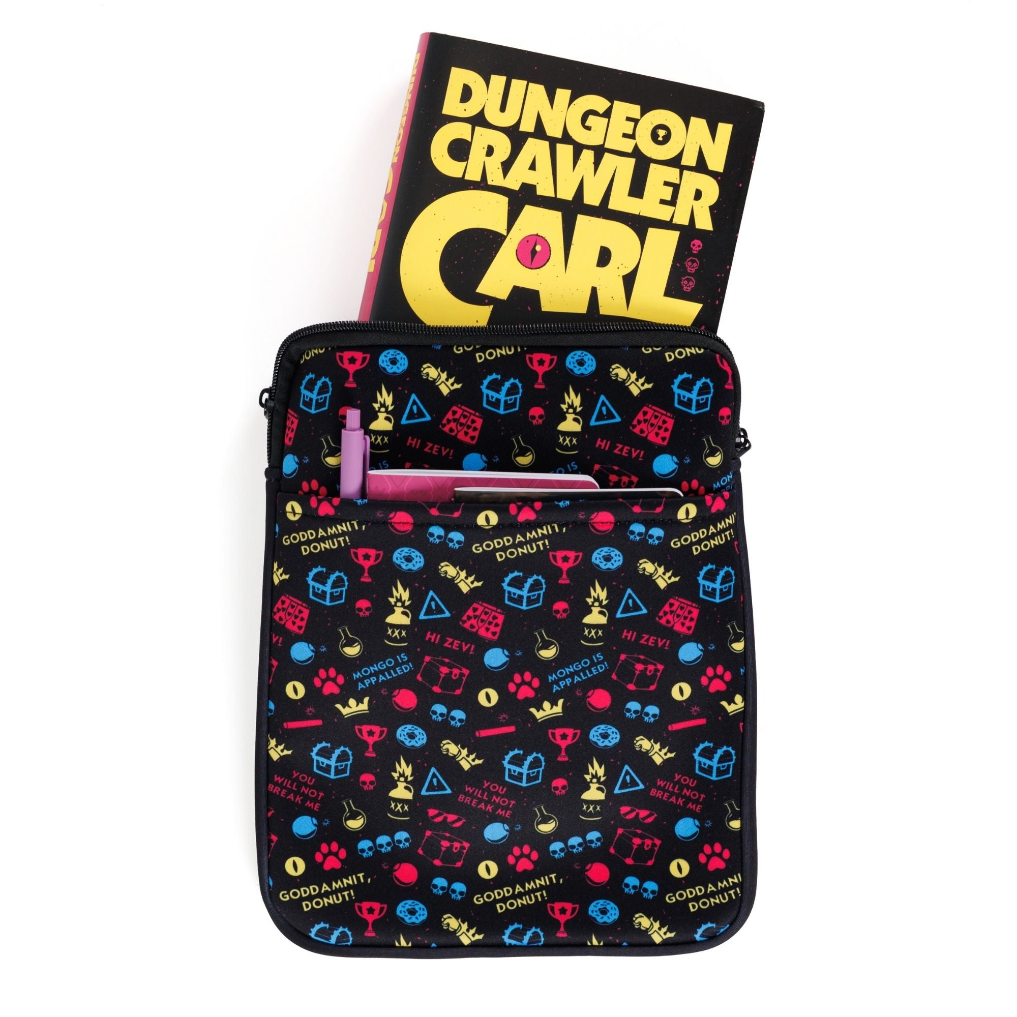 Hello Crawlers Book Sleeve - Dungeon Crawler Carl | Kingdom of Threads