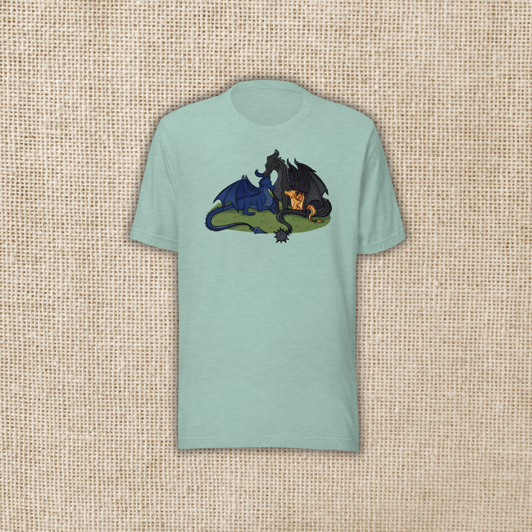 Tairn, Sgaeyl, and Andarna T-Shirt | Fourth Wing
