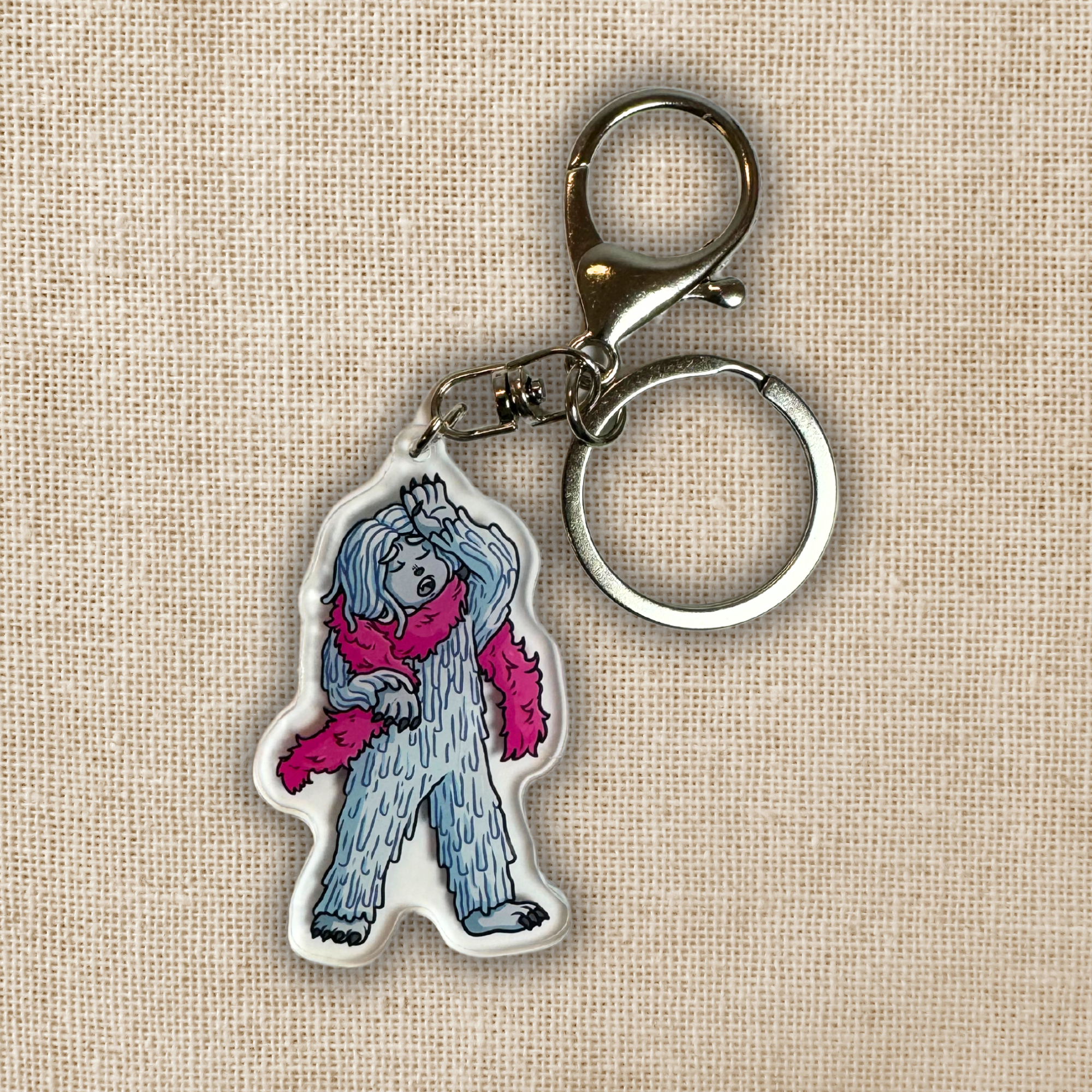 David The Yeti Keychain - TJ Klune | Kingdom of Threads