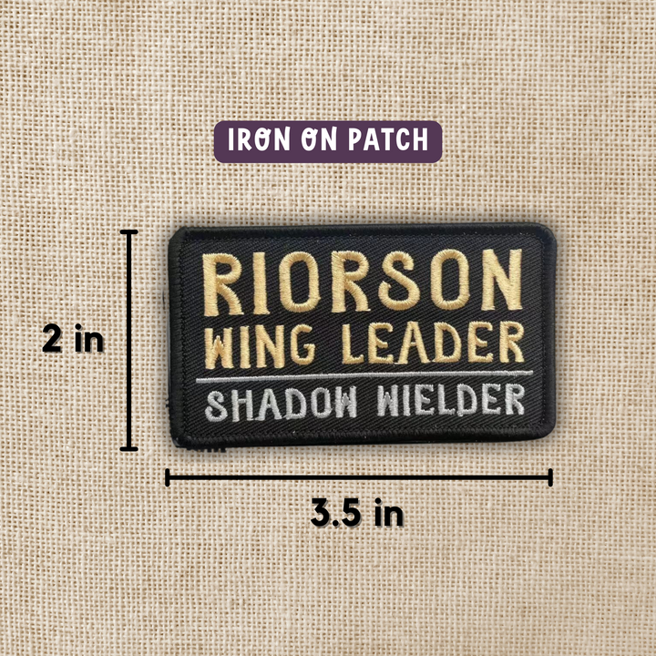 Xaden Riorson Wing Leader Patch | Fourth Wing