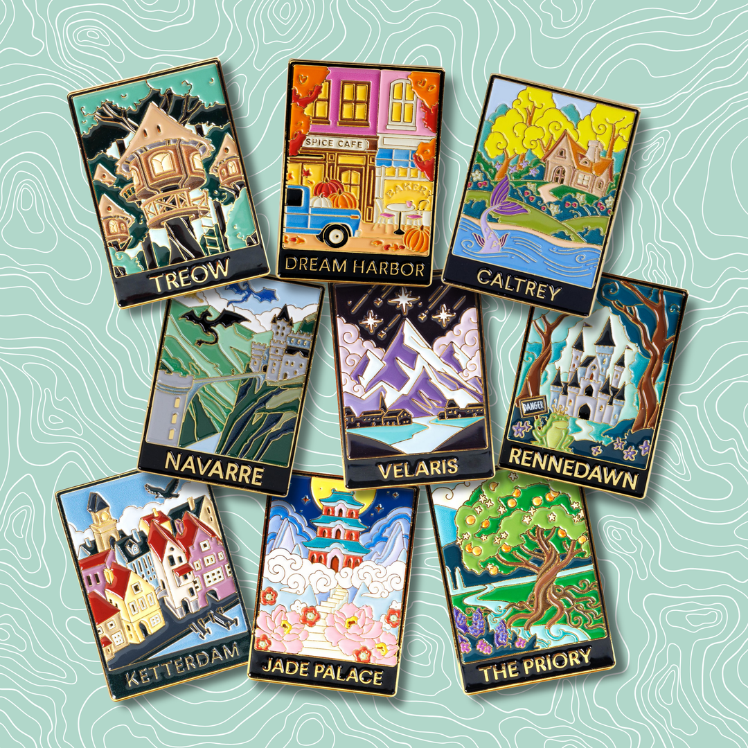 Destination Enamel Pin Collection