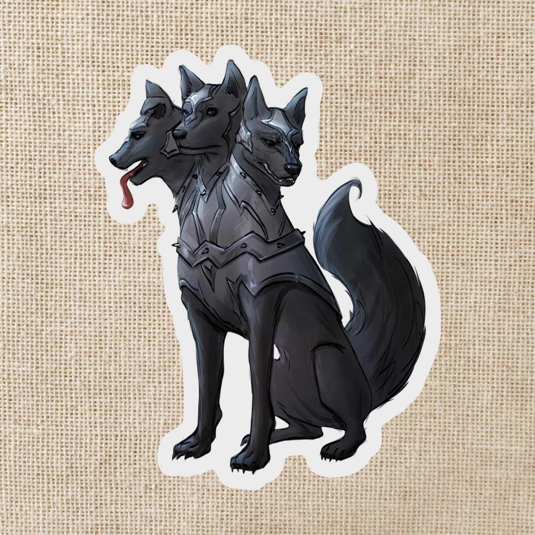 Cer, Ber, and Rus Sticker | The Games Gods Play