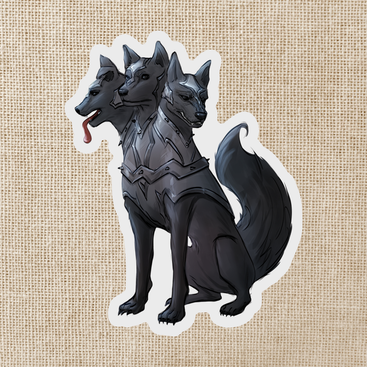 Cer, Ber, and Rus Sticker | The Games Gods Play