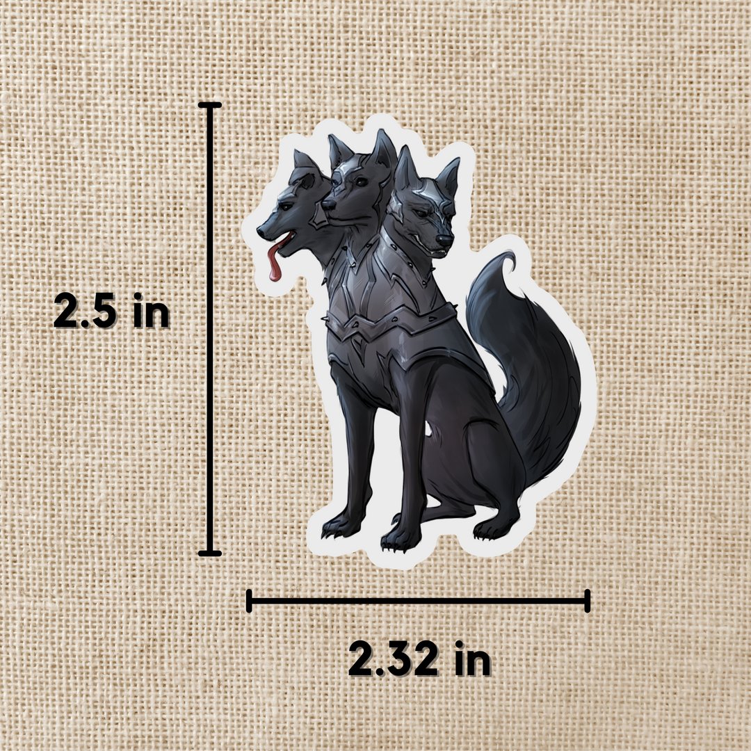 Cer, Ber, and Rus Sticker | The Games Gods Play