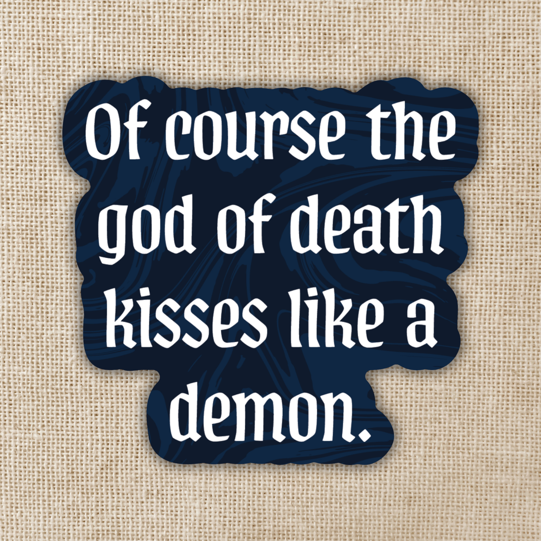 Kisses Like a Demon Sticker | The Games Gods Play