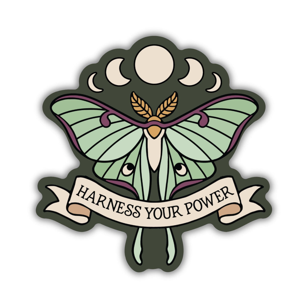 Moon Moth Sticker | Lore of the Wilds