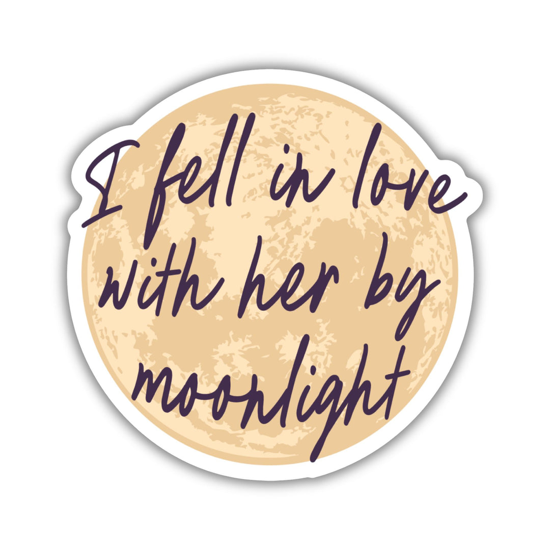 Fell In Love By Moonlight Sticker | Defy The Night