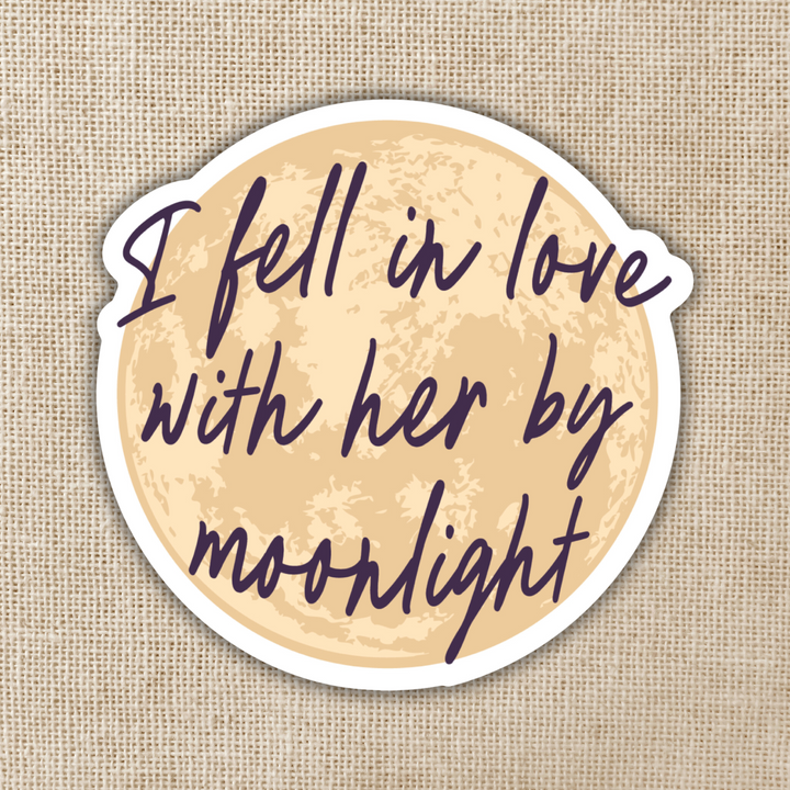 Fell In Love By Moonlight Sticker | Defy The Night