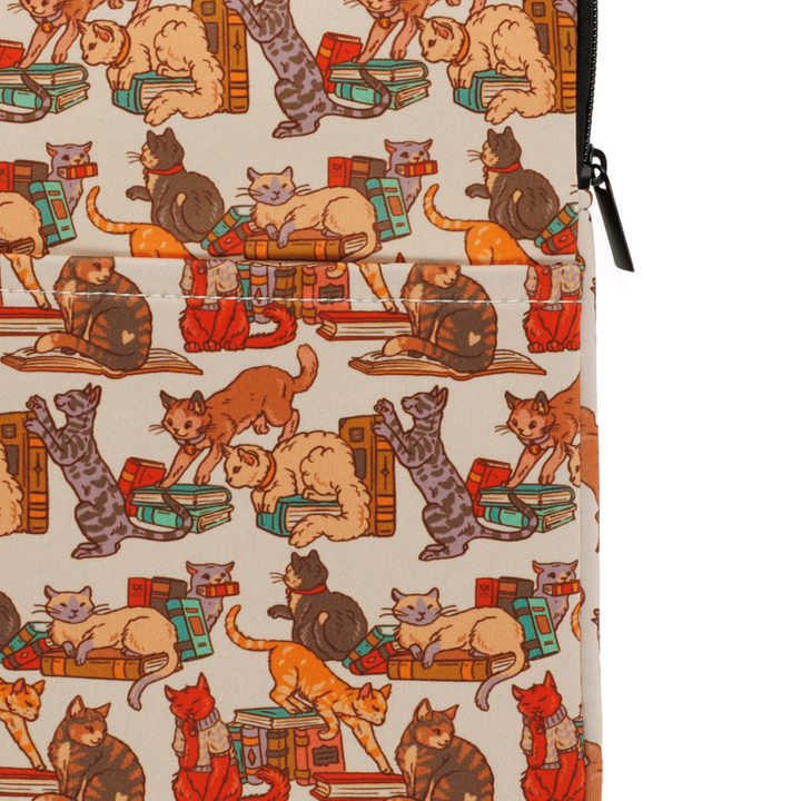 Bookstore Cats Book Sleeve