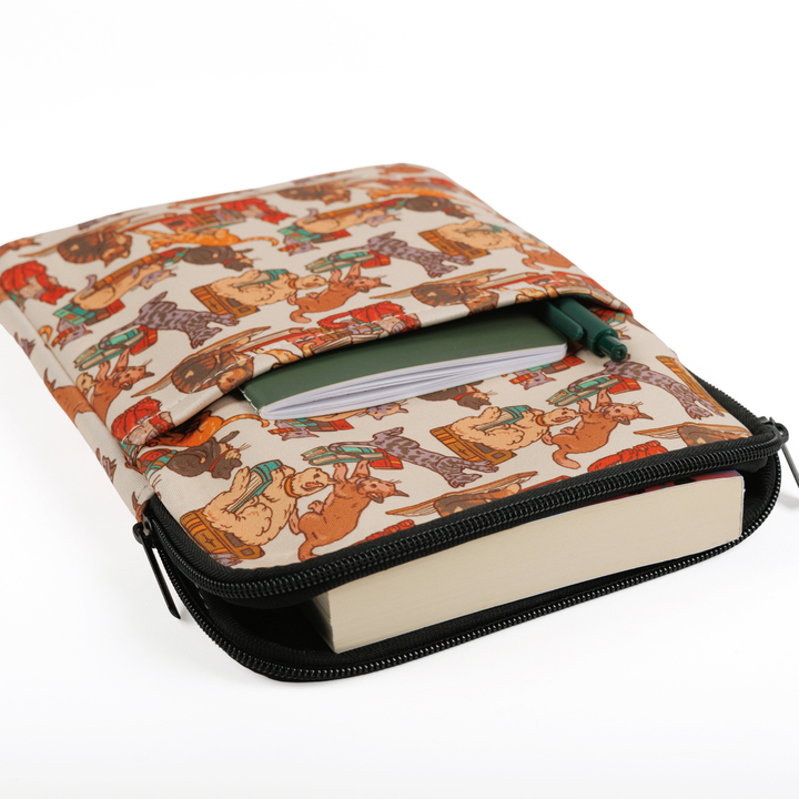 Bookstore Cats Book Sleeve
