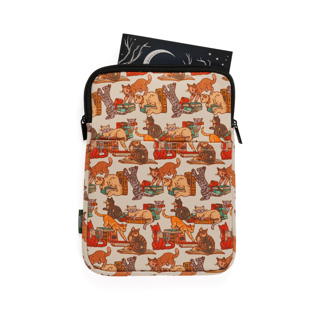 Bookstore Cats Book Sleeve