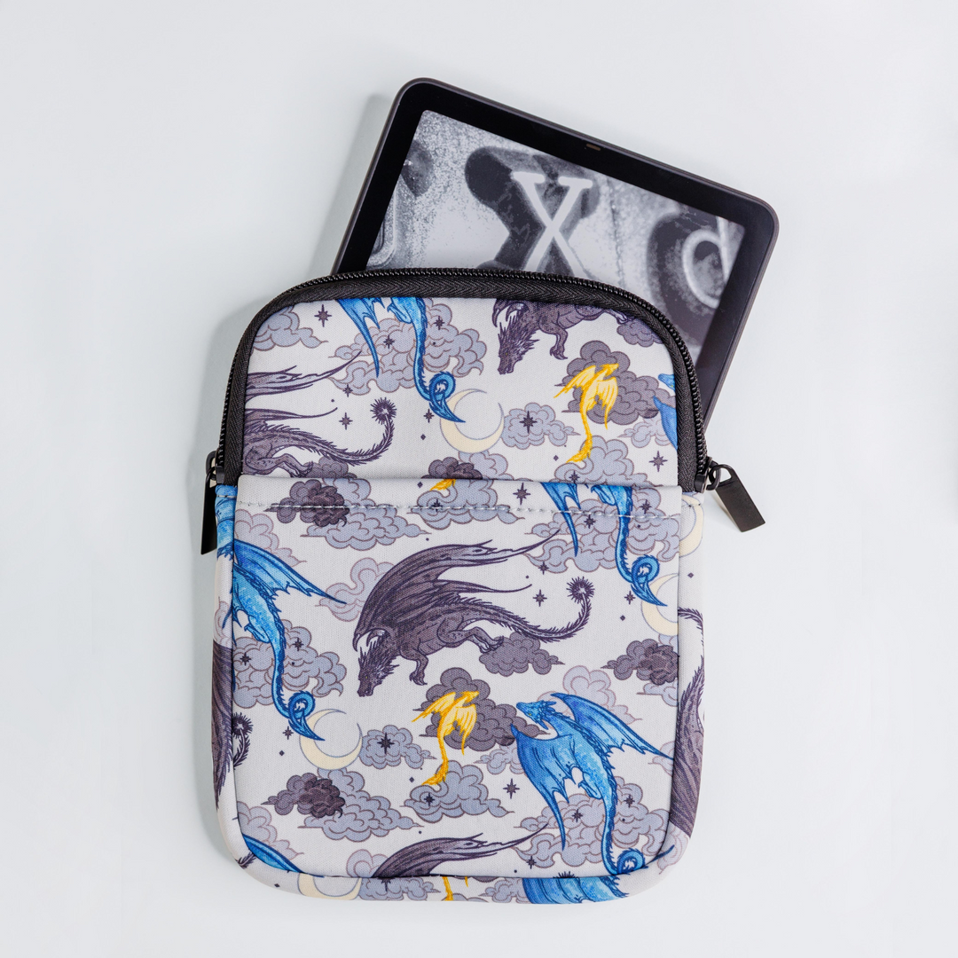 Dragon Trio E-reader Pouch | Fourth Wing
