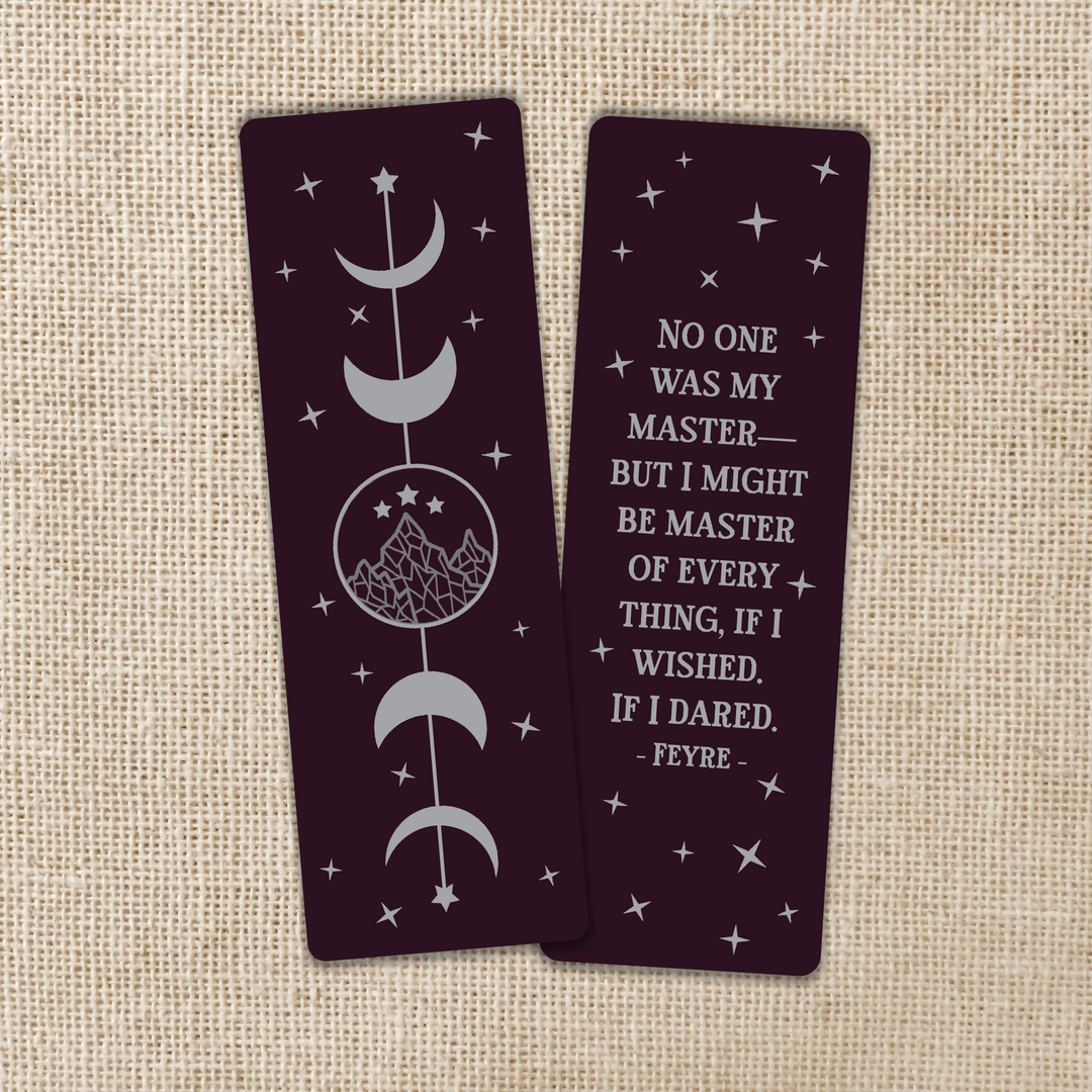 Feyre Tattoo ACOTAR Foil Bookmark