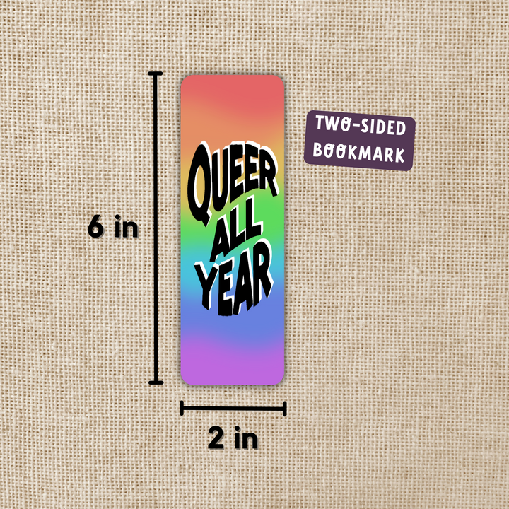 Queer All Year Bookmark