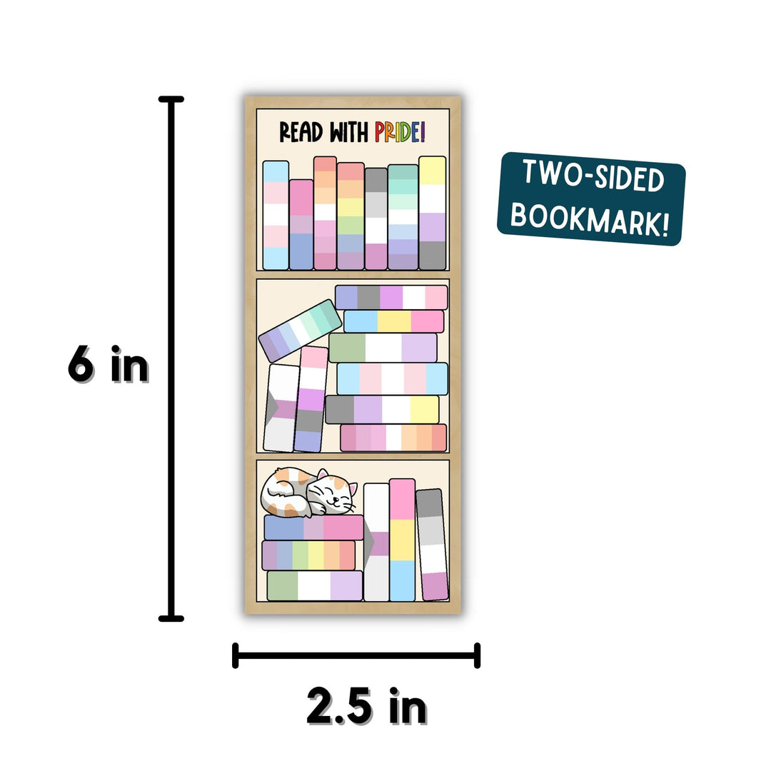 Queer Reads Book Tracker Bookmark