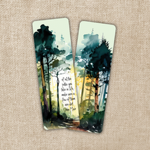 Load image into Gallery viewer, Paths in Life John Muir Quote Bookmark
