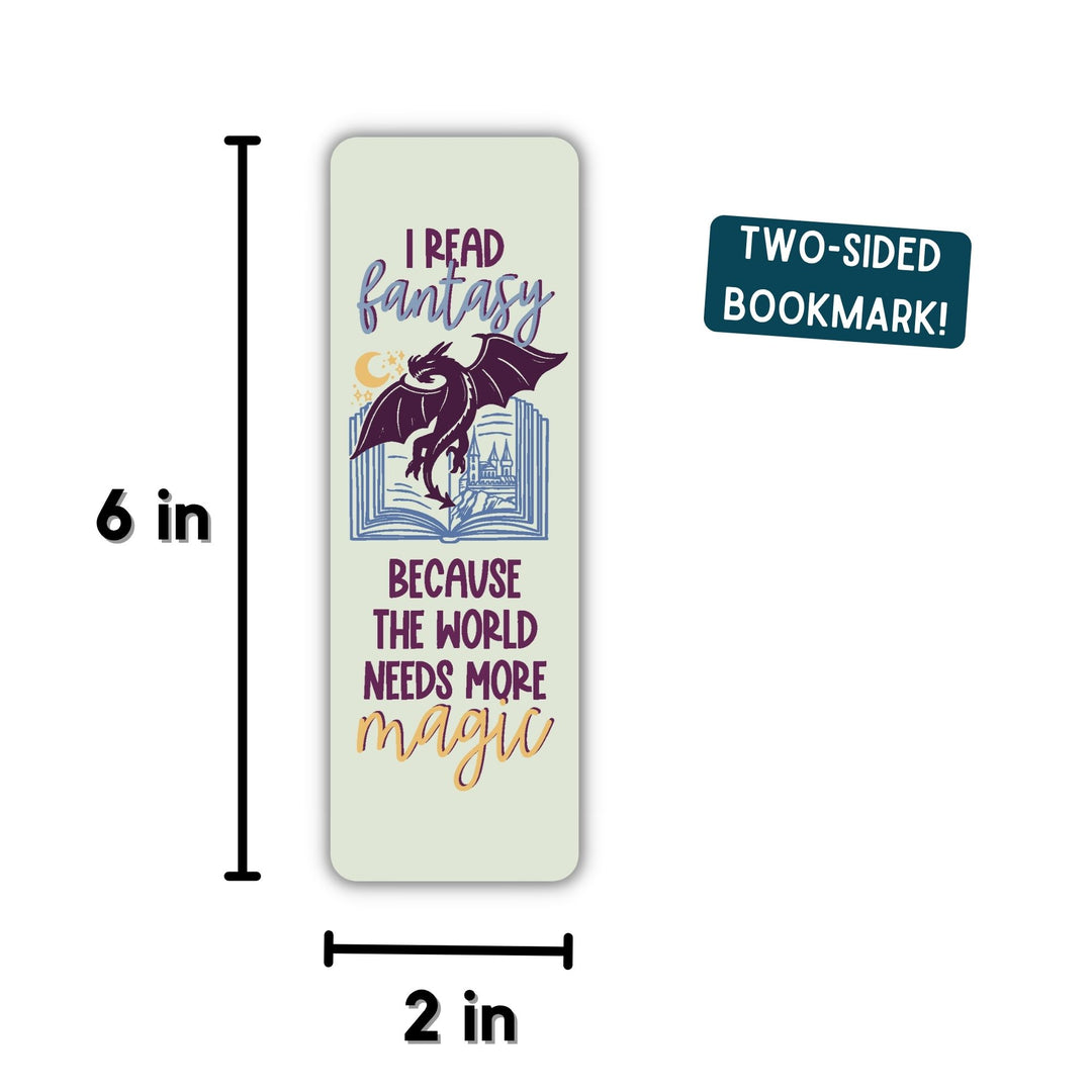 Fantasy Book Tropes Bookmark