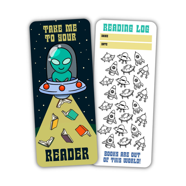 Take Me to Your Reader Tracker Bookmark