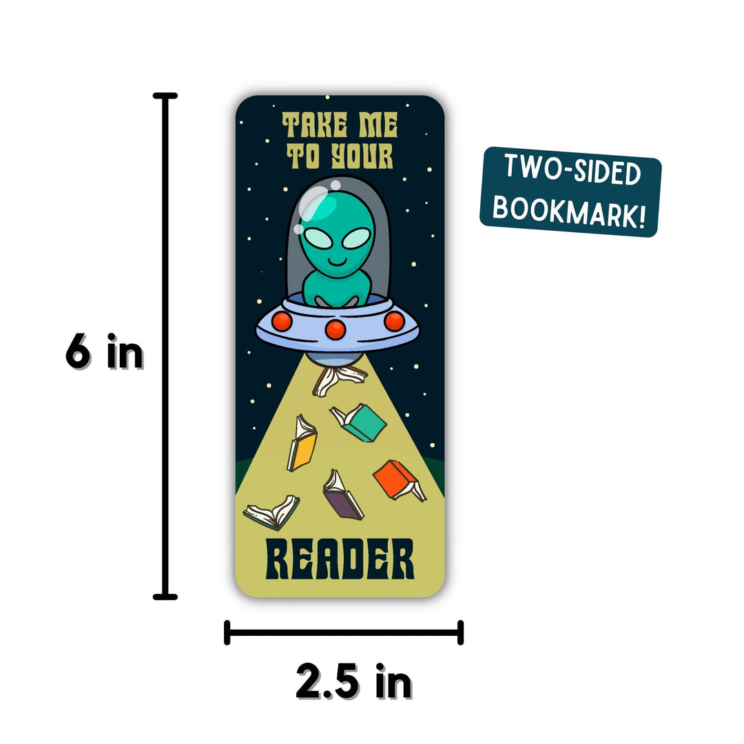 Take Me to Your Reader Tracker Bookmark