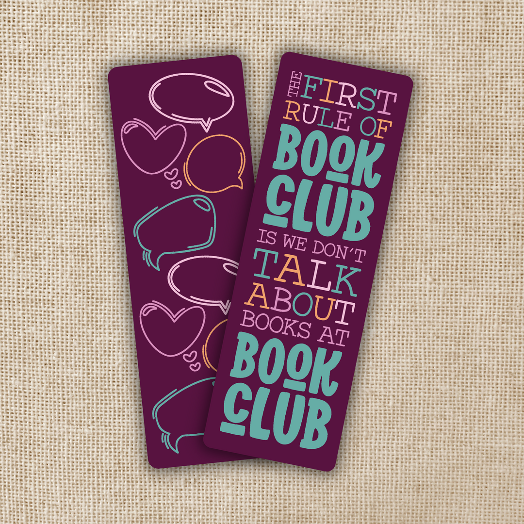 First Rule of Book Club Bookmark