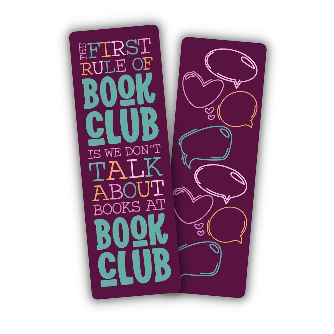 First Rule of Book Club Bookmark