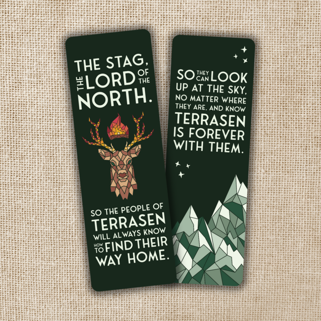 Hot Throne of Glass Bookmarks