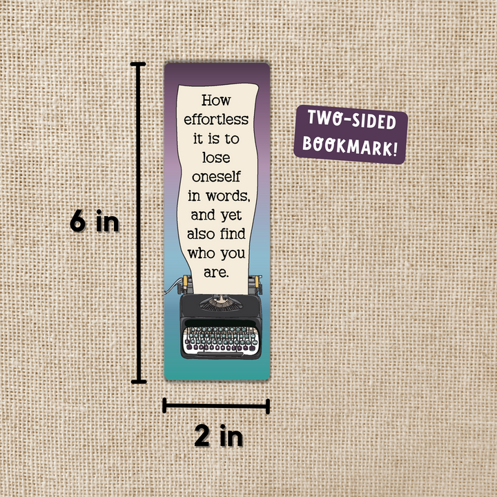 Lose Oneself in Words Bookmark | Divine Rivals