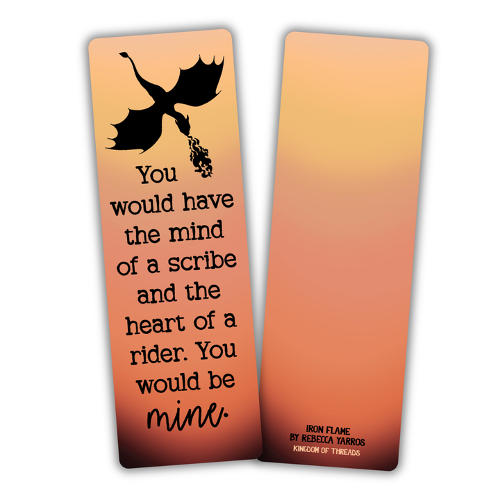 Mind of a Scribe Bookmark | Fourth Wing