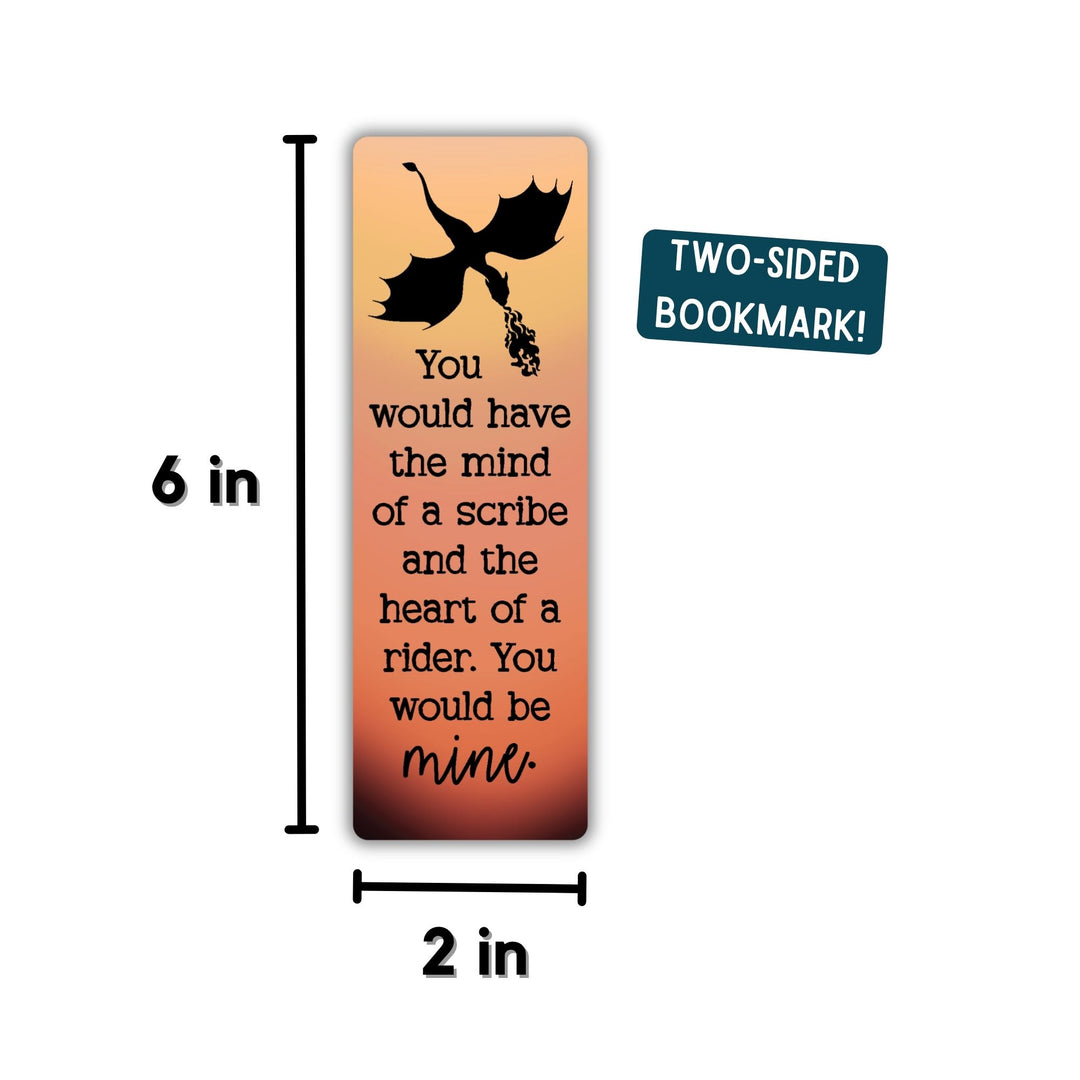 Mind of a Scribe Bookmark | Fourth Wing
