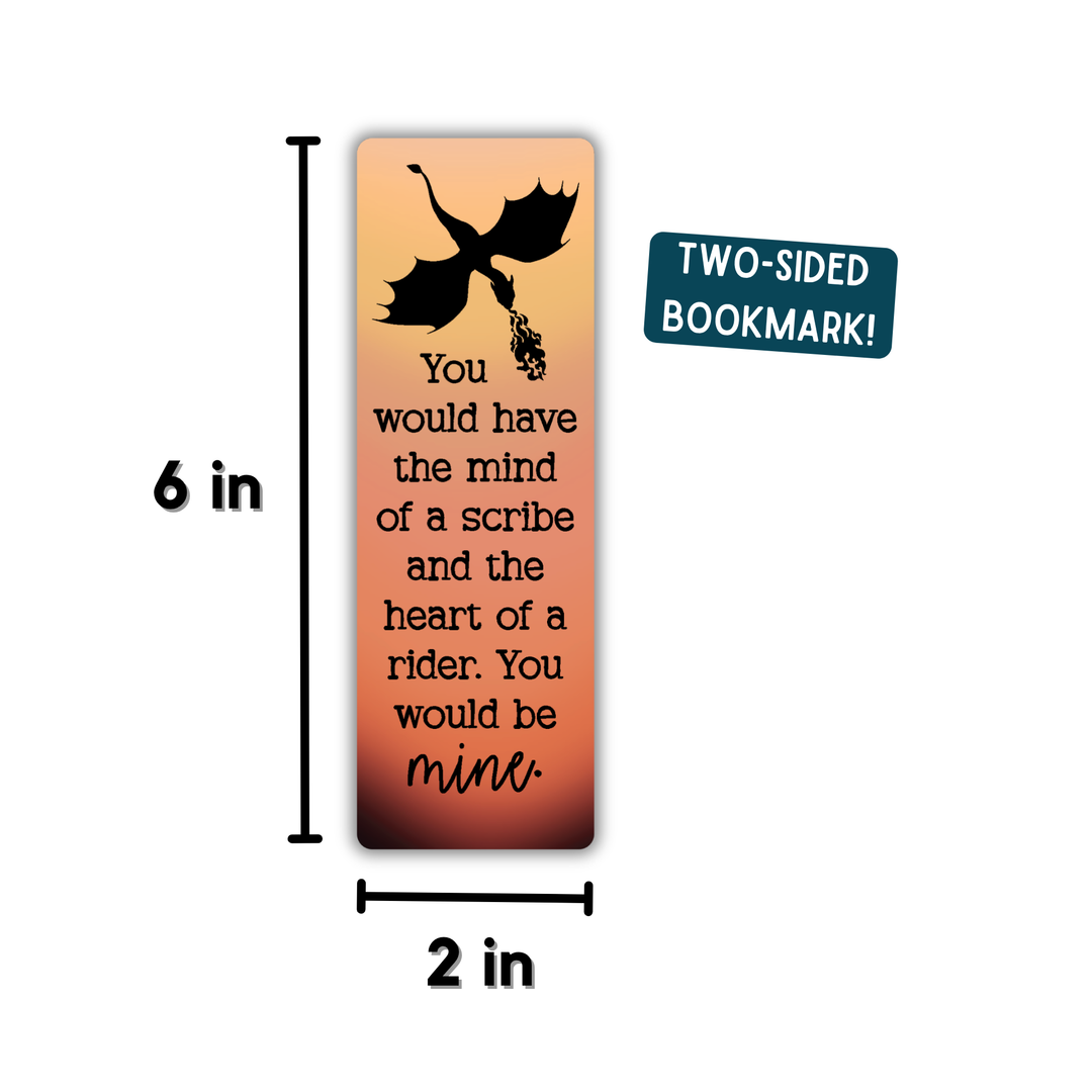 Mind of a Scribe Bookmark | Fourth Wing