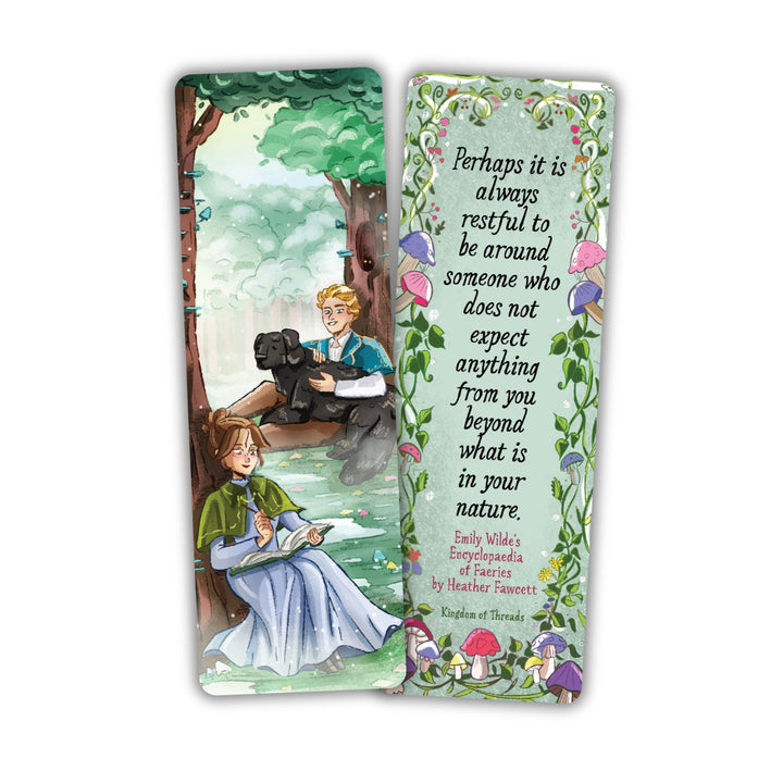 Emily & Wendell Quote Bookmark | Emily Wilde