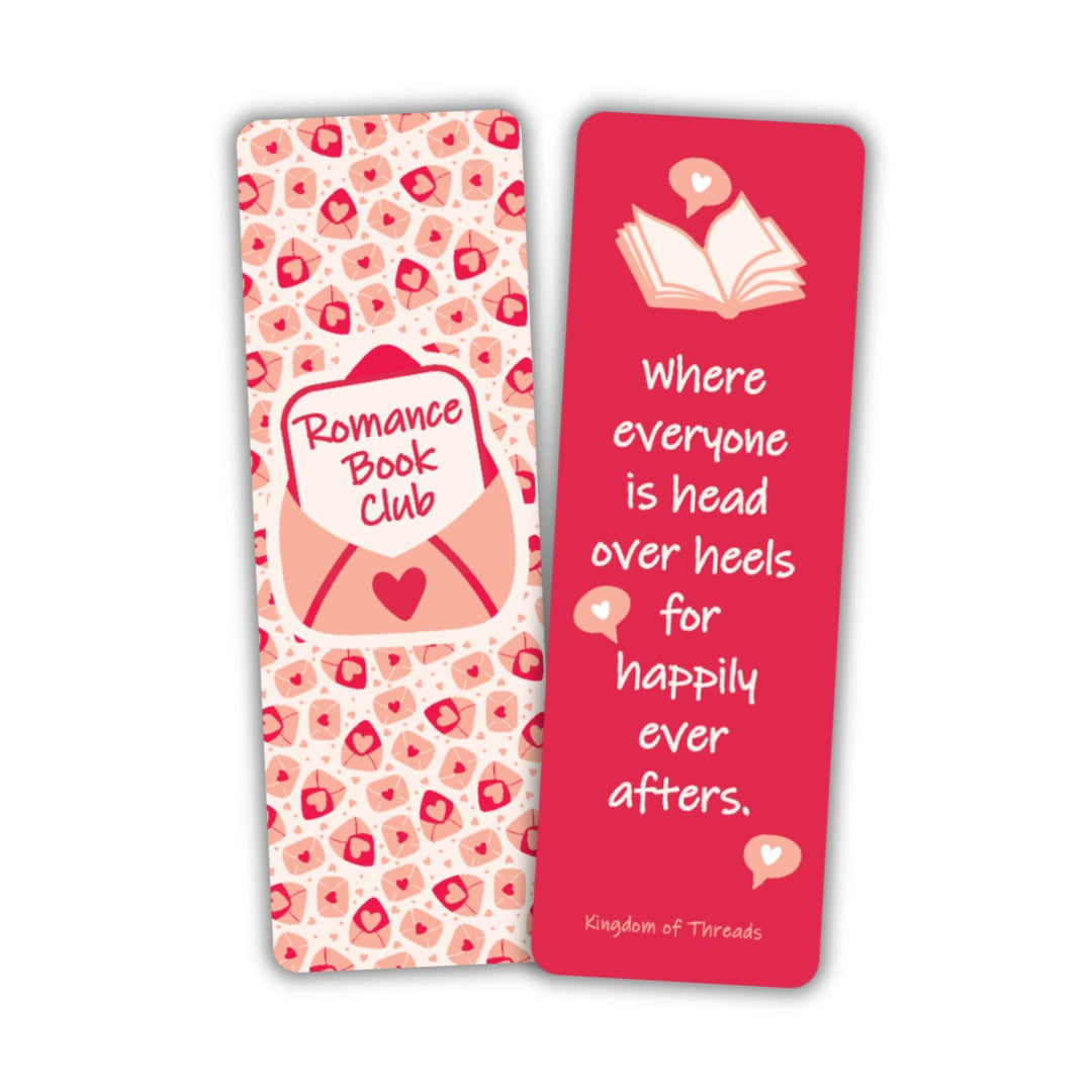 Romance Book Club Bookmark
