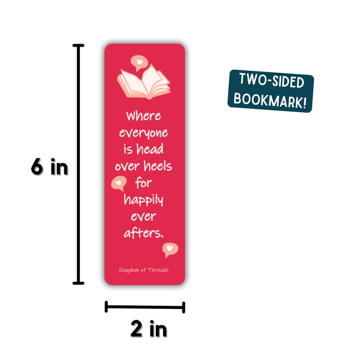 Romance Book Club Bookmark