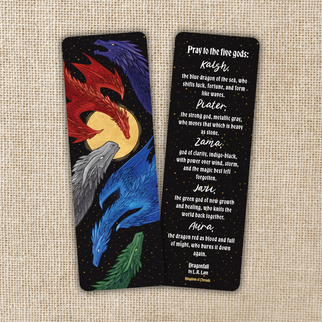 Prayer to Dragon Gods Bookmark | Dragonfall