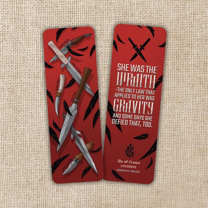 The Wraith Bookmark | Six of Crows