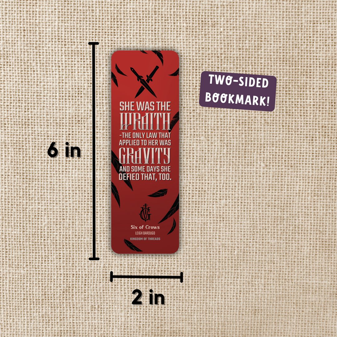 The Wraith Bookmark | Six of Crows