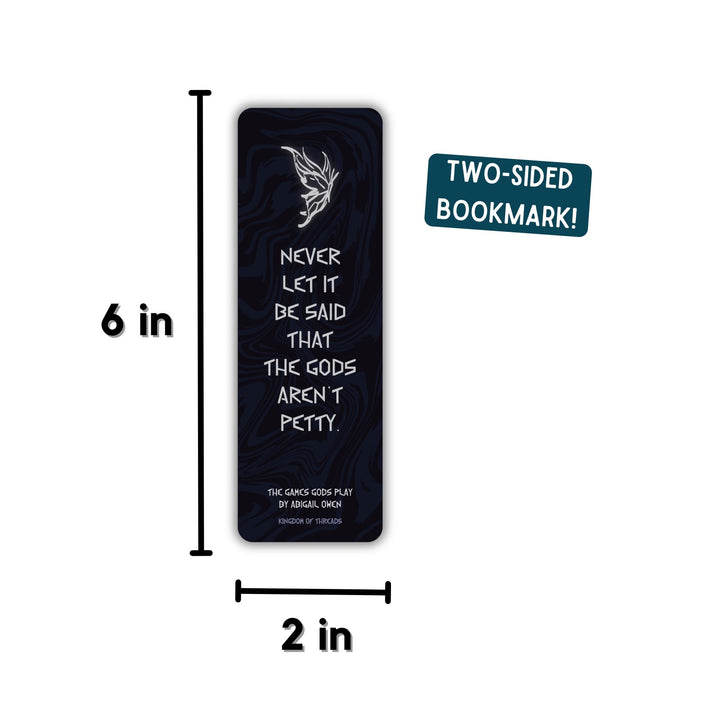 Lyra's Magical Tattoos Bookmark | The Games Gods Play