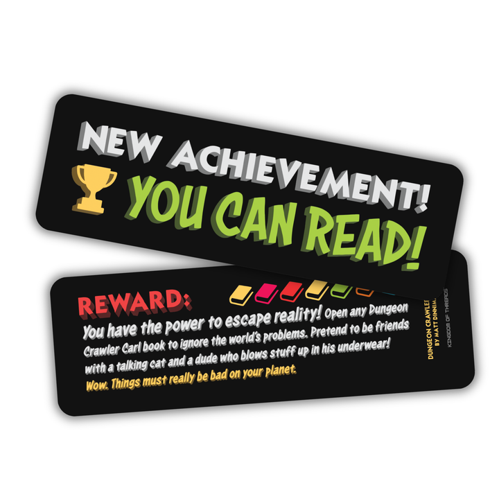 New Achievement: You Can Read Bookmark | Dungeon Crawler Carl