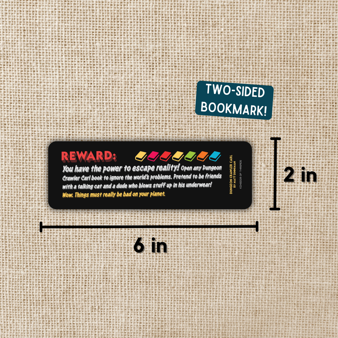 New Achievement: You Can Read Bookmark | Dungeon Crawler Carl