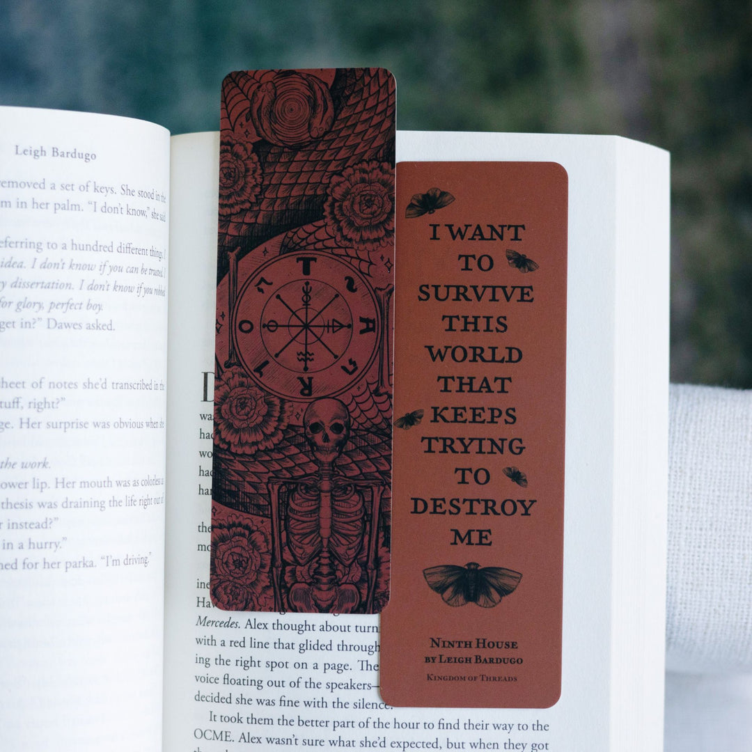 I Want to Survive This World Bookmark | Ninth House