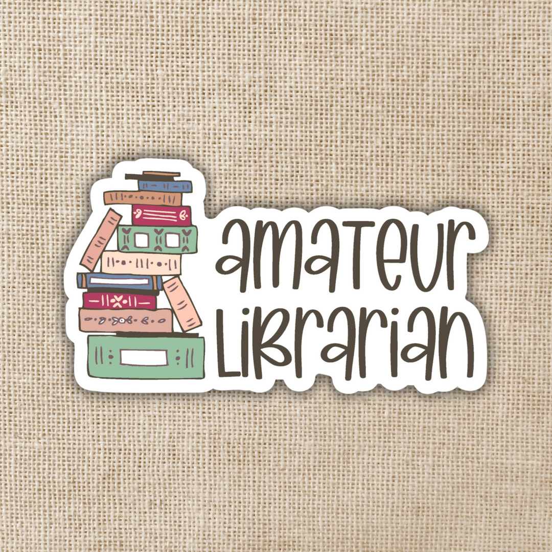 Amateur Librarian Sticker