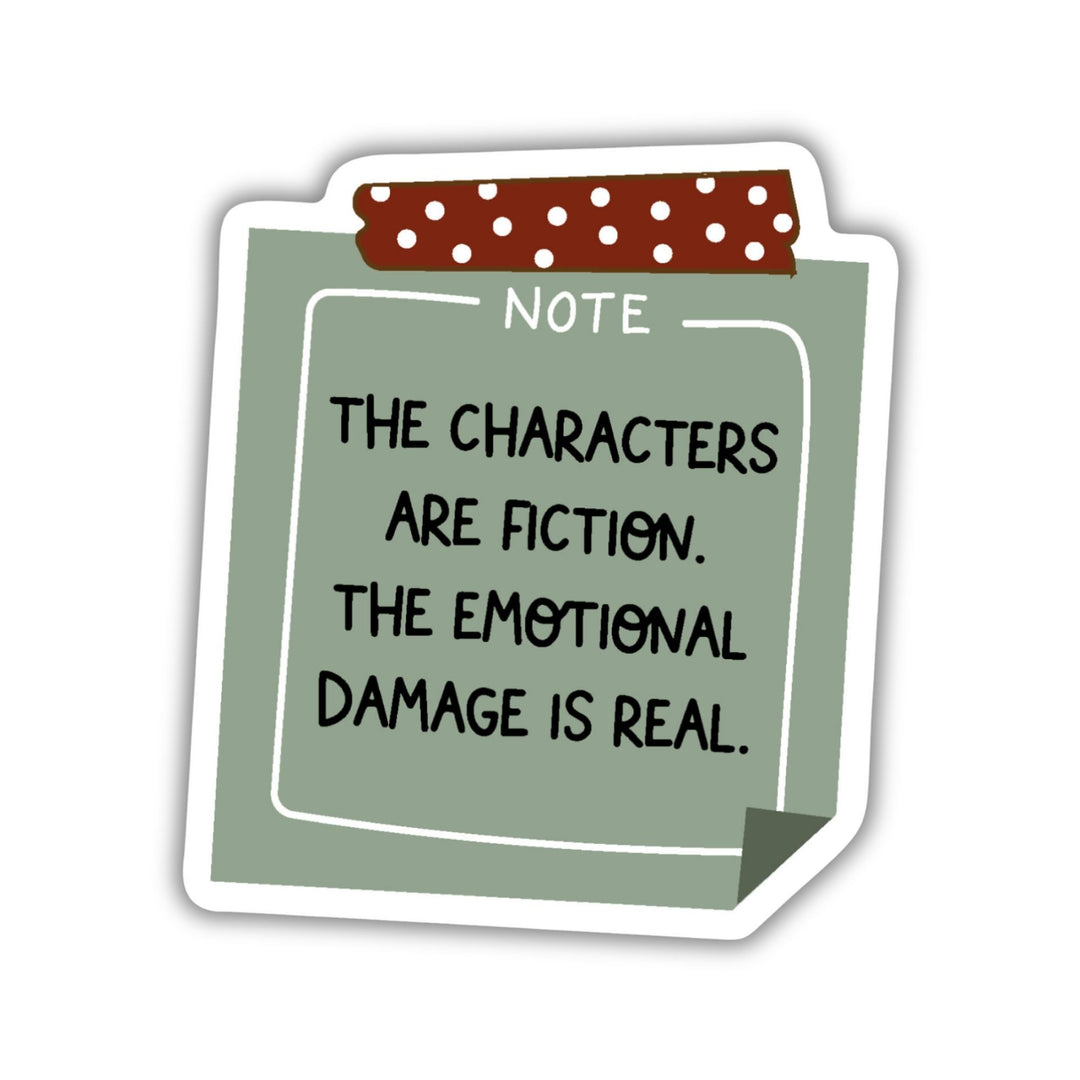 The Emotional Damage is Real Sticker