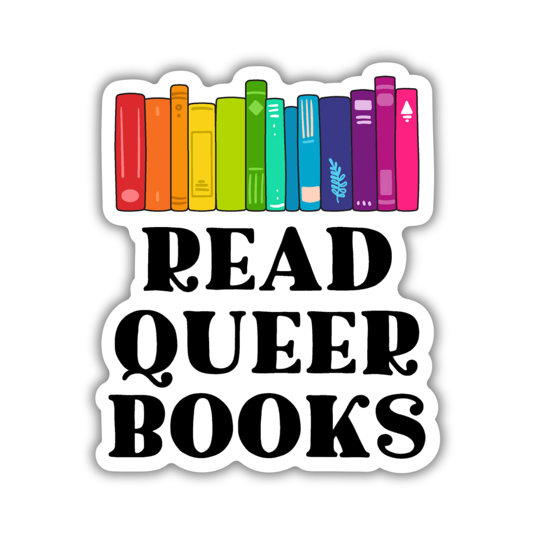 Read Queer Books Sticker