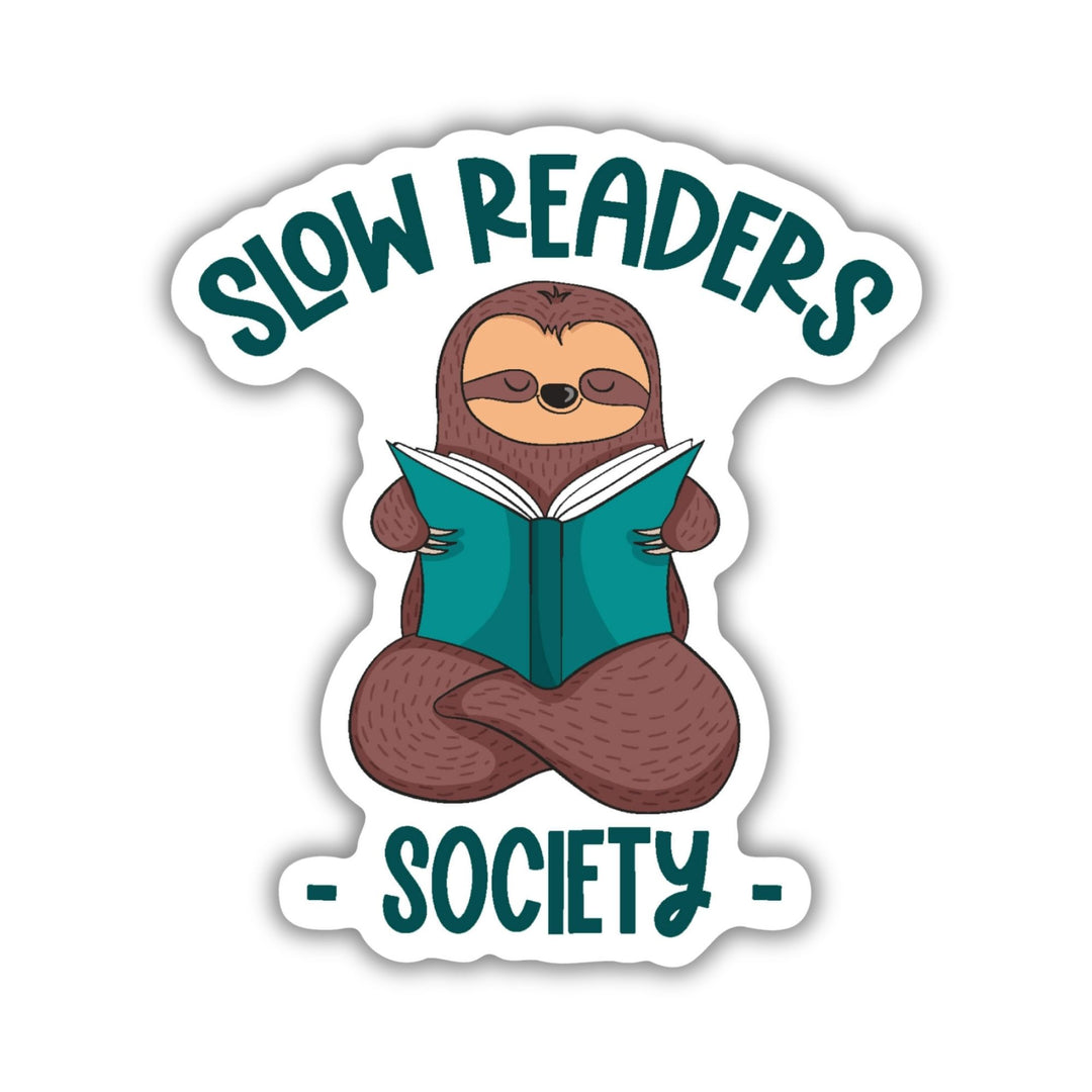 Slow Readers Society Sticker