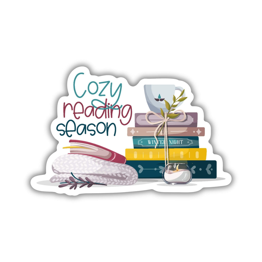 Cozy Reading Season Sticker