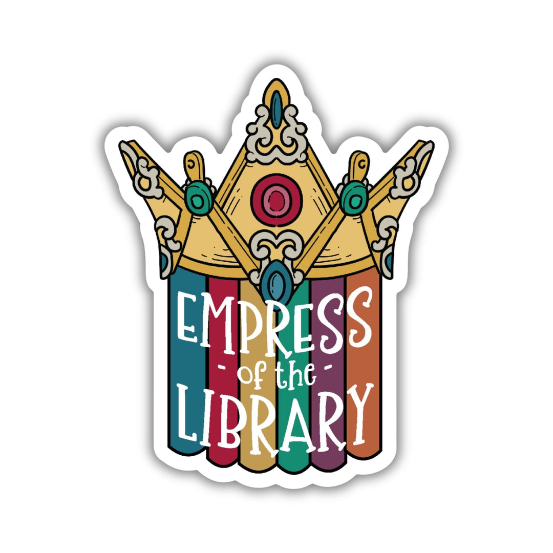 Empress of the Library Sticker