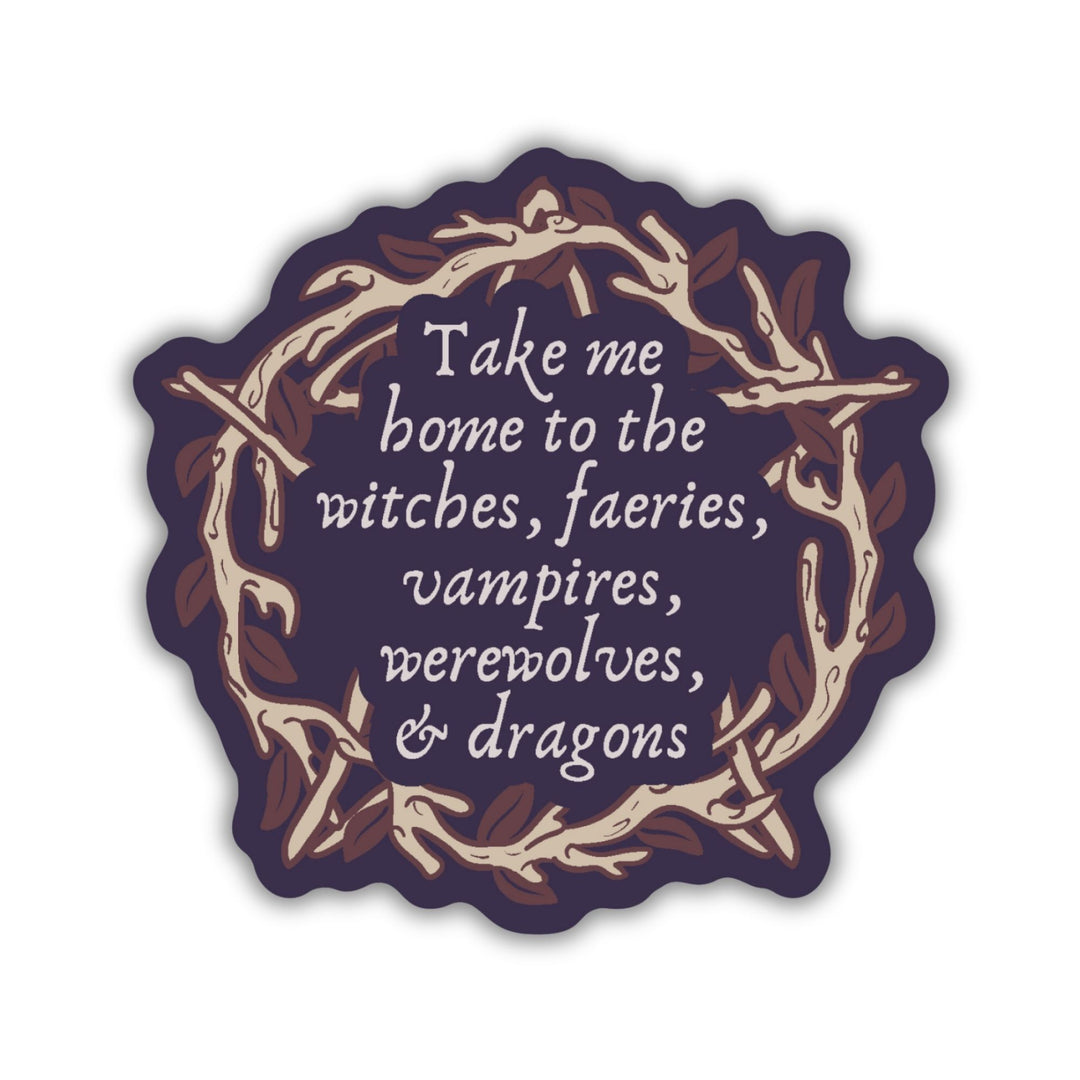 Take Me Home To Magic Sticker