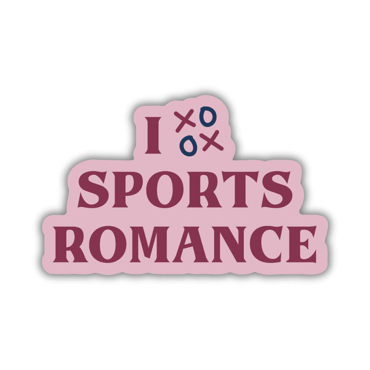 I Love Sports Romance Sticker