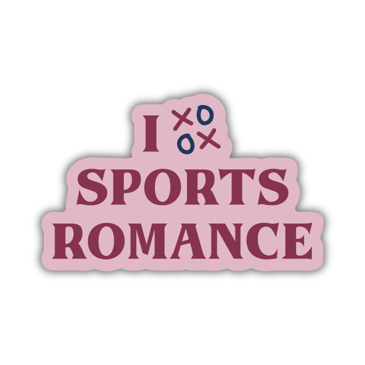 I Love Sports Romance Sticker