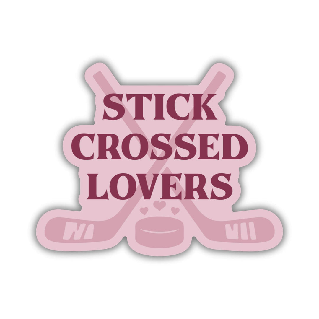 Stick Crossed Lovers Sticker